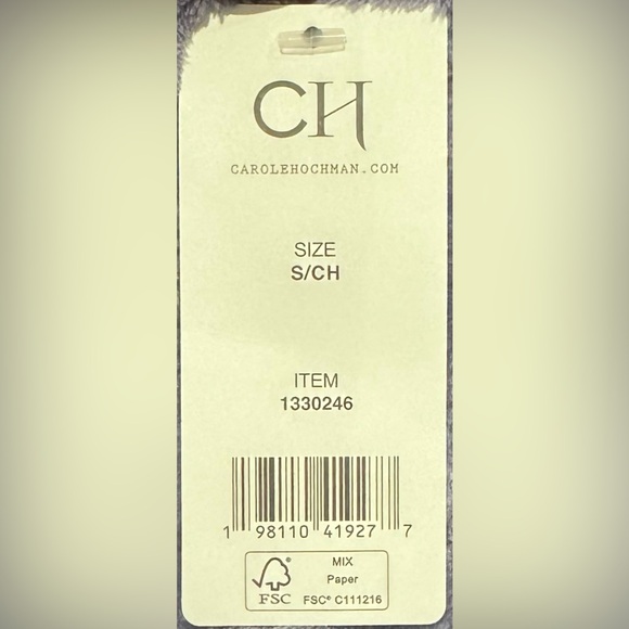 Carole Hochman Women's Silky Soft Shawl Collar Wrap Style Plush Robe - NWT - Picture 5 of 5